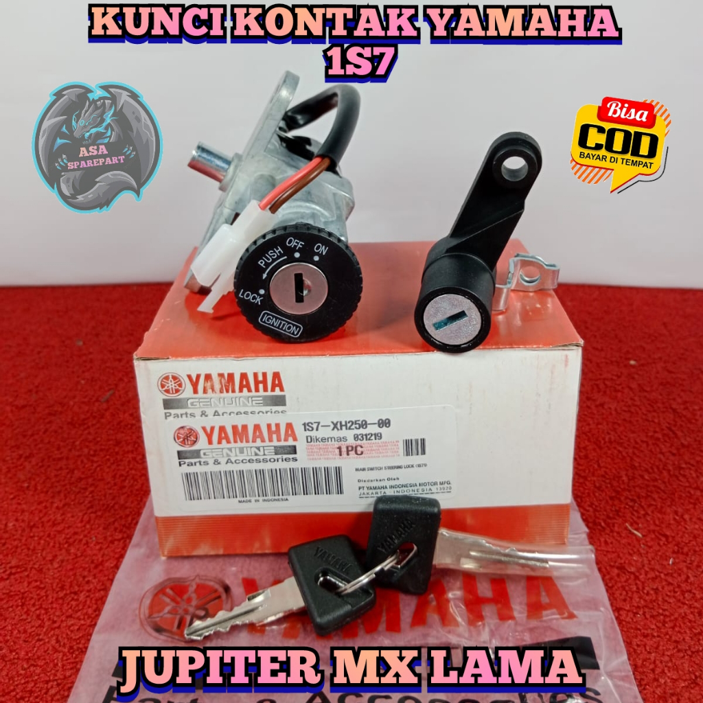 Jual KUNCI KONTAK DAN JOK 1S7 YAMAHA JUPITER MX LAMA KUALITAS ORIGINAL
