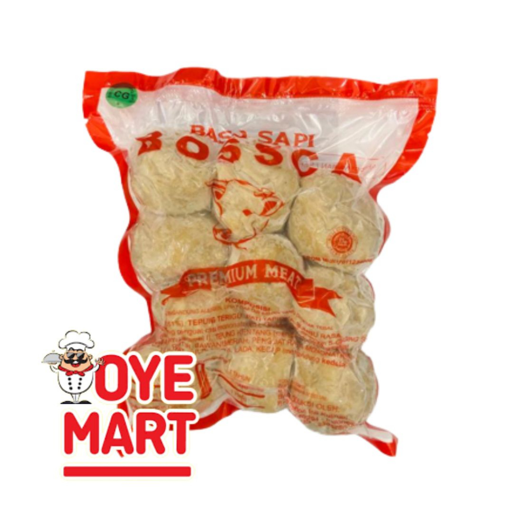 Jual Bossca Bakso Cincang Gurih 500gr Isi 10 Baso Sapi Frozen Food