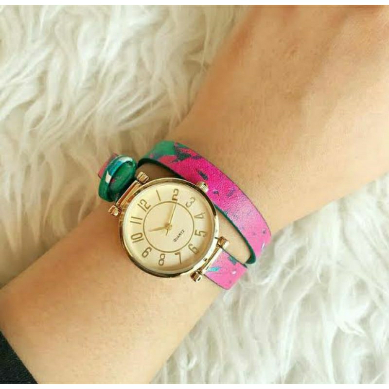 Jual Aruba changeable watch/First impressions strap watch | Shopee ...