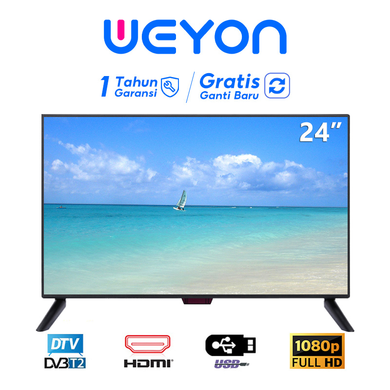 Jual Weyon Digital TV 24 Inch TV LED FHD DVB T2 Tahun Garansi Murah   Id 11134207 7qul5 Ljqr28zc8hej7a