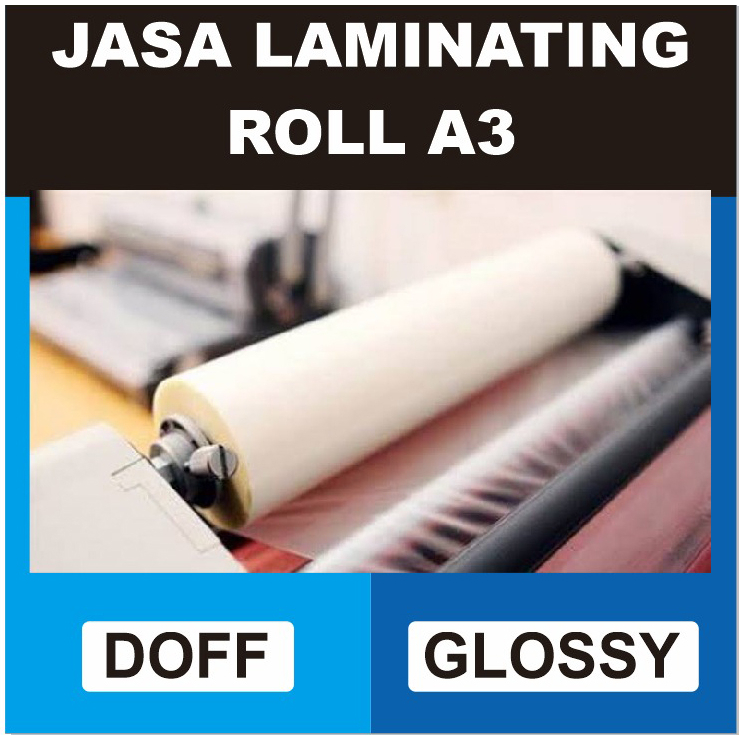 Jasa Laminating Tipis A3+