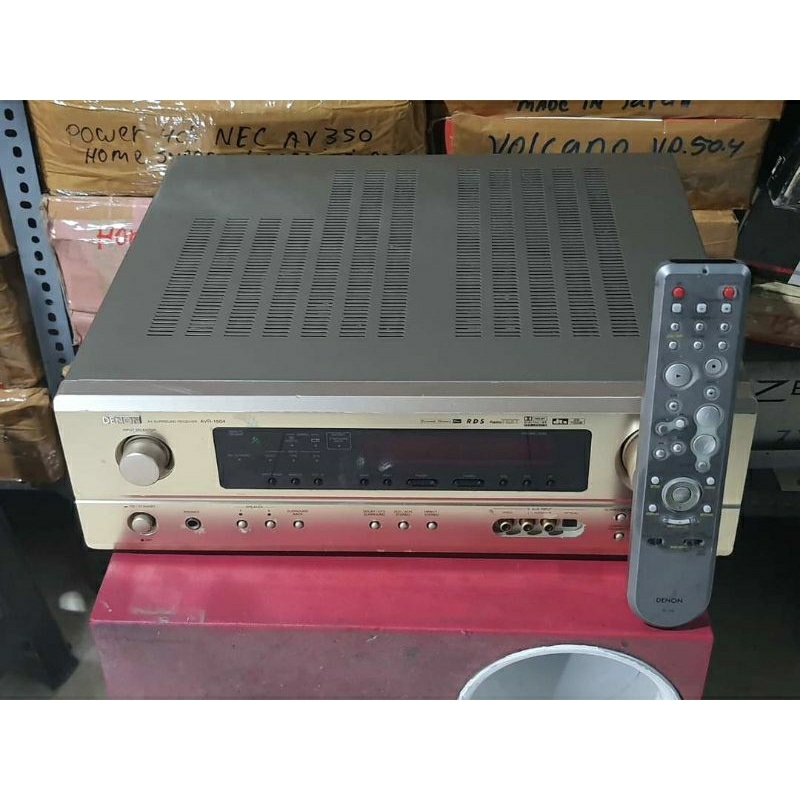 Jual power amplifier receiver DENON AVR1604 second bekas normal siap