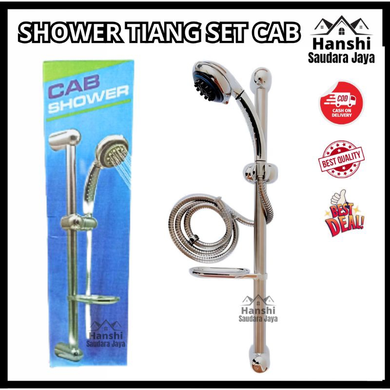 Jual Shower Tiang Set / Hand Shower Standing / Shower Mandi Tiang Stainless CAB Shopee Indonesia