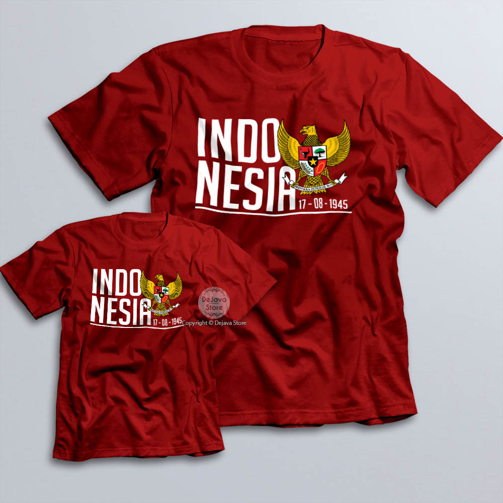 Jual Kaos Hut Ri 78 Kemerdekaan Indonesia 17 Agustus 1945 Burung Garuda