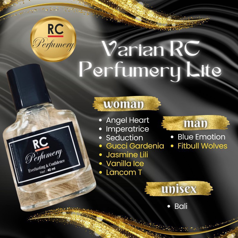 Jual RC Perfumery Lite Parfum murah tahan seharian Shopee - Main Image