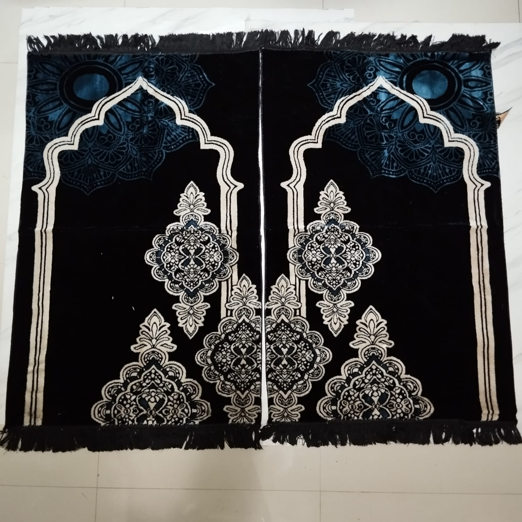 Jual 1pcs Sajadah Model Couple Sepasang Turki Saudi Premium Beludru