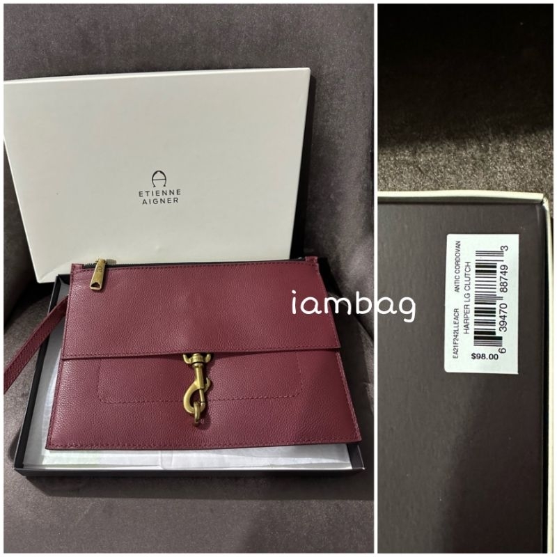 Jual Tas Clutch Aigner Harper Large Clutch Shopee Indonesia