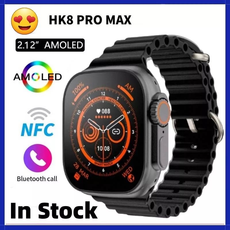 Jual HK 8 PRO MAX, GEN 2 ULTRA SMARTWATCH AMOLED DISPLAY 49 mm, CHAT ...