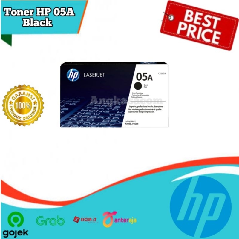 2 x Huismerk HP 05A (CE505A) zwart