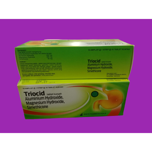 Jual TRIOCID TABLET PER BOX 10 STRIP | Shopee Indonesia