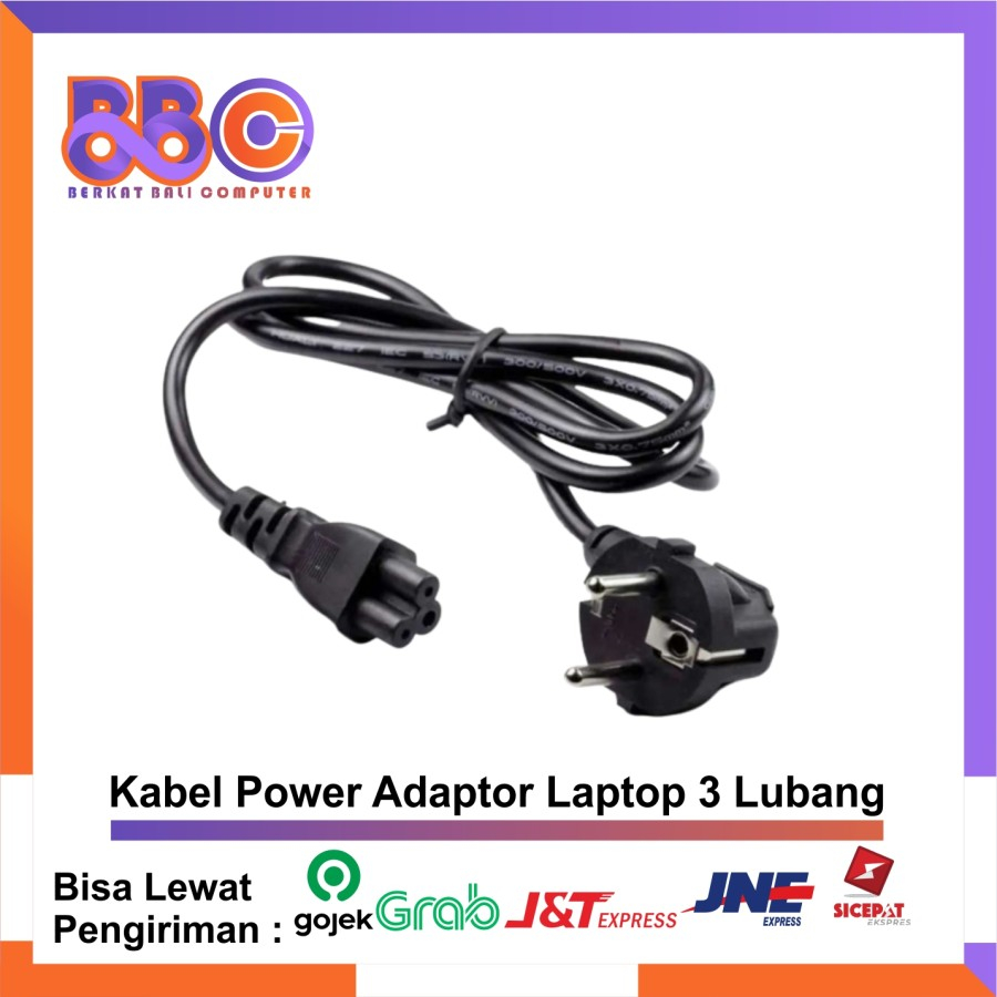 Jual Kabel Power Laptop Notebook 3 Lubang Kabel Power Notebook Laptop Shopee Indonesia