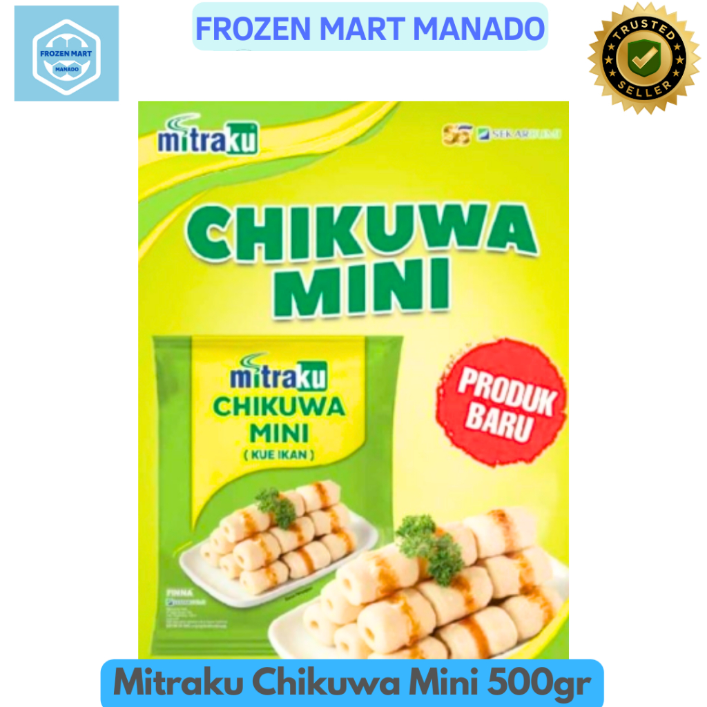 Jual Mitraku Chikuwa Mini 500gr Frozen Mart Manado Frozen Food