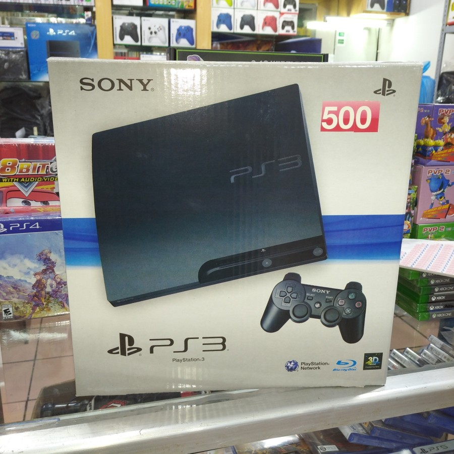 Jual Console PS3 PlayStation 3 Slim 500GB CFW Full Game | Shopee Indonesia