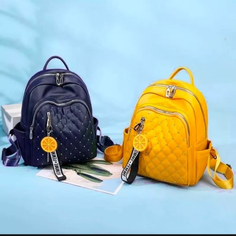 Jual VELOZIO Tas Ransel Wanita Style Cocok Untuk Tas Kerja Tas Sekolah ...