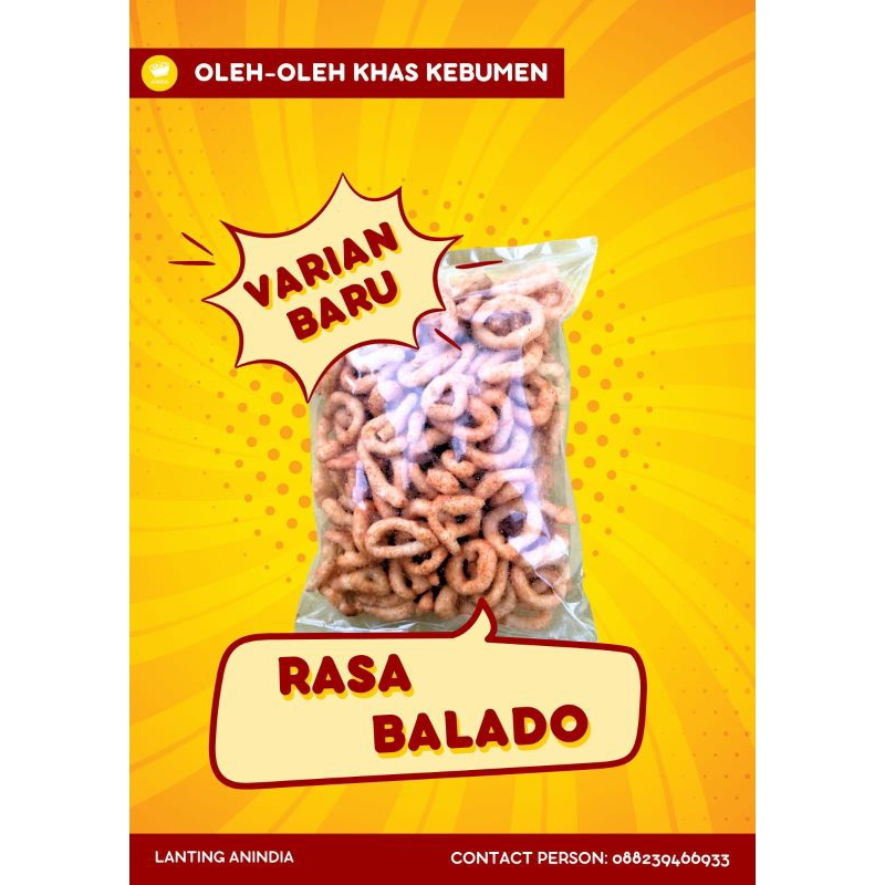 Jual Oleh-oleh Khas Kebumen - Lanting Kebumen Cincin (10 pcs) | Shopee ...