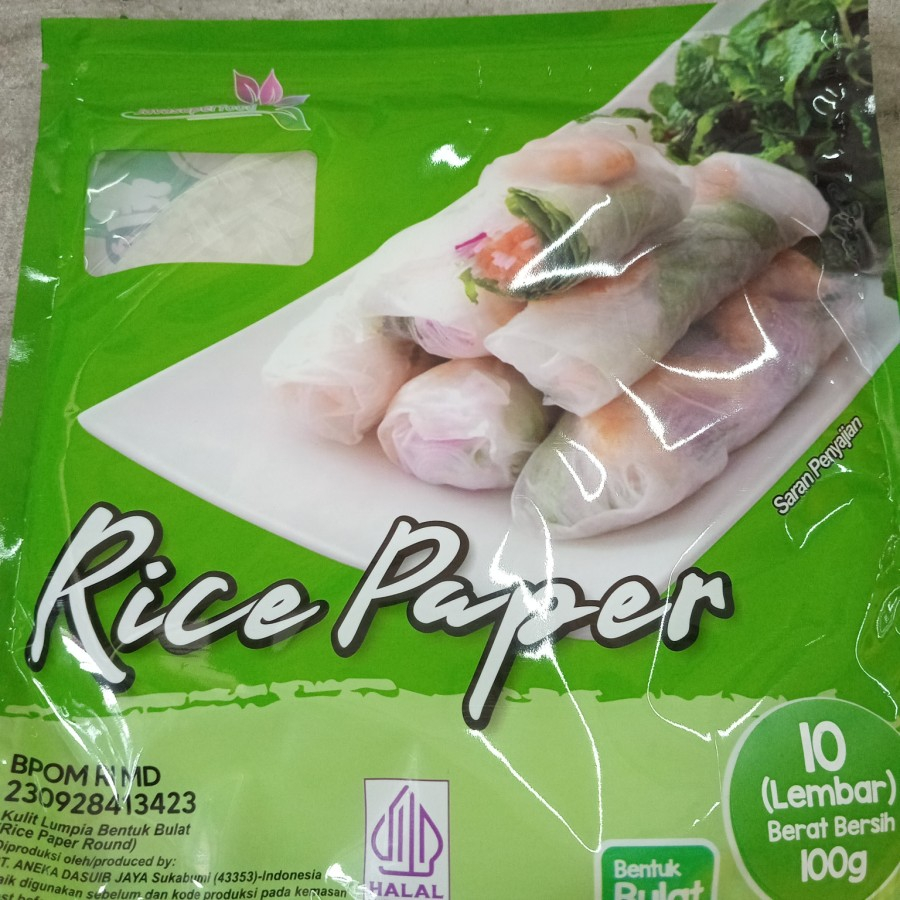 Jual Jsf Rice Paper Bulat 50 Lembar 500gr | Shopee Indonesia
