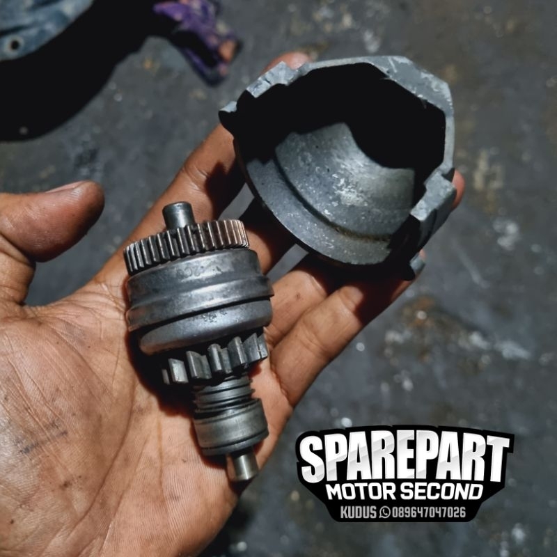 Jual Gear gigi pinion minion lawan double starter cvt beat fi scoopy