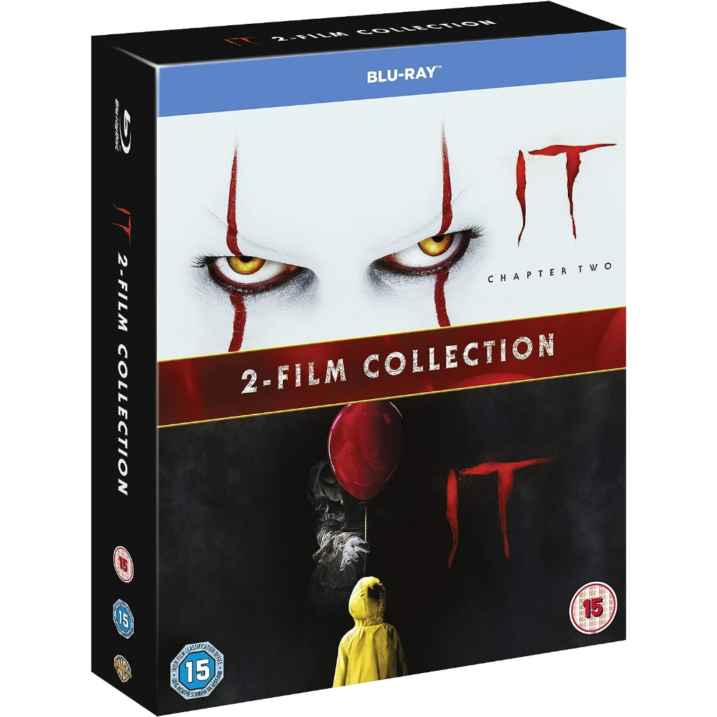 Jual IT 2-Film Collection 2017 & 2019 Blu-ray true hd bd lokal | Shopee ...