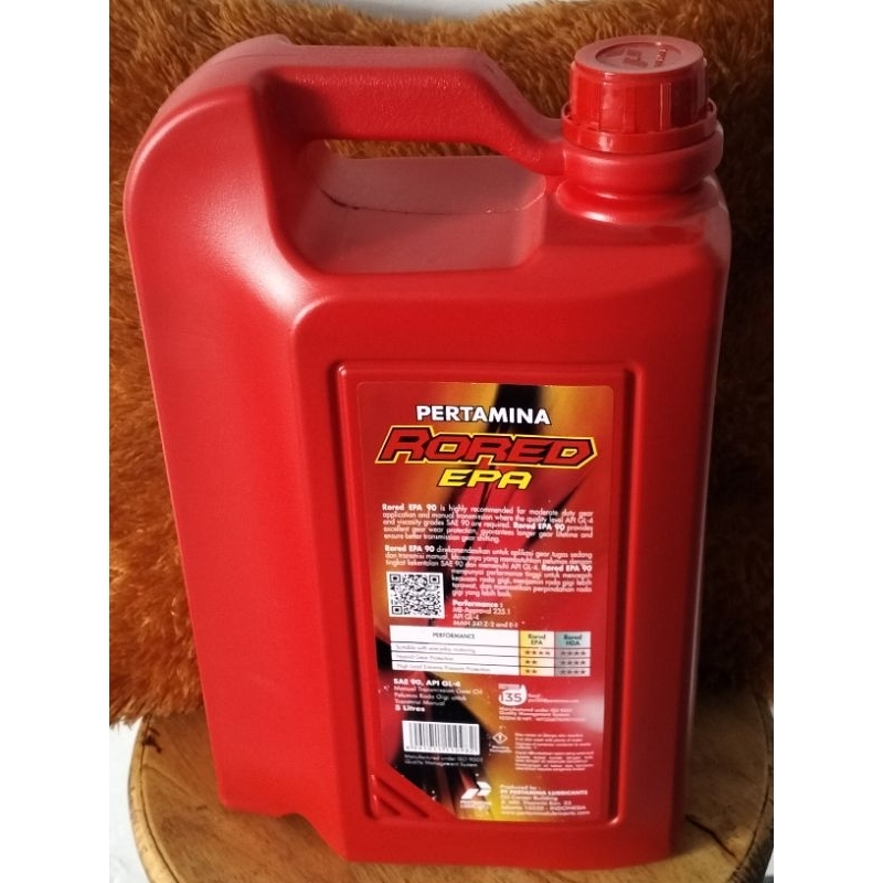 Jual Pertamina Rored Epa SAE 90 5Liter | Shopee Indonesia