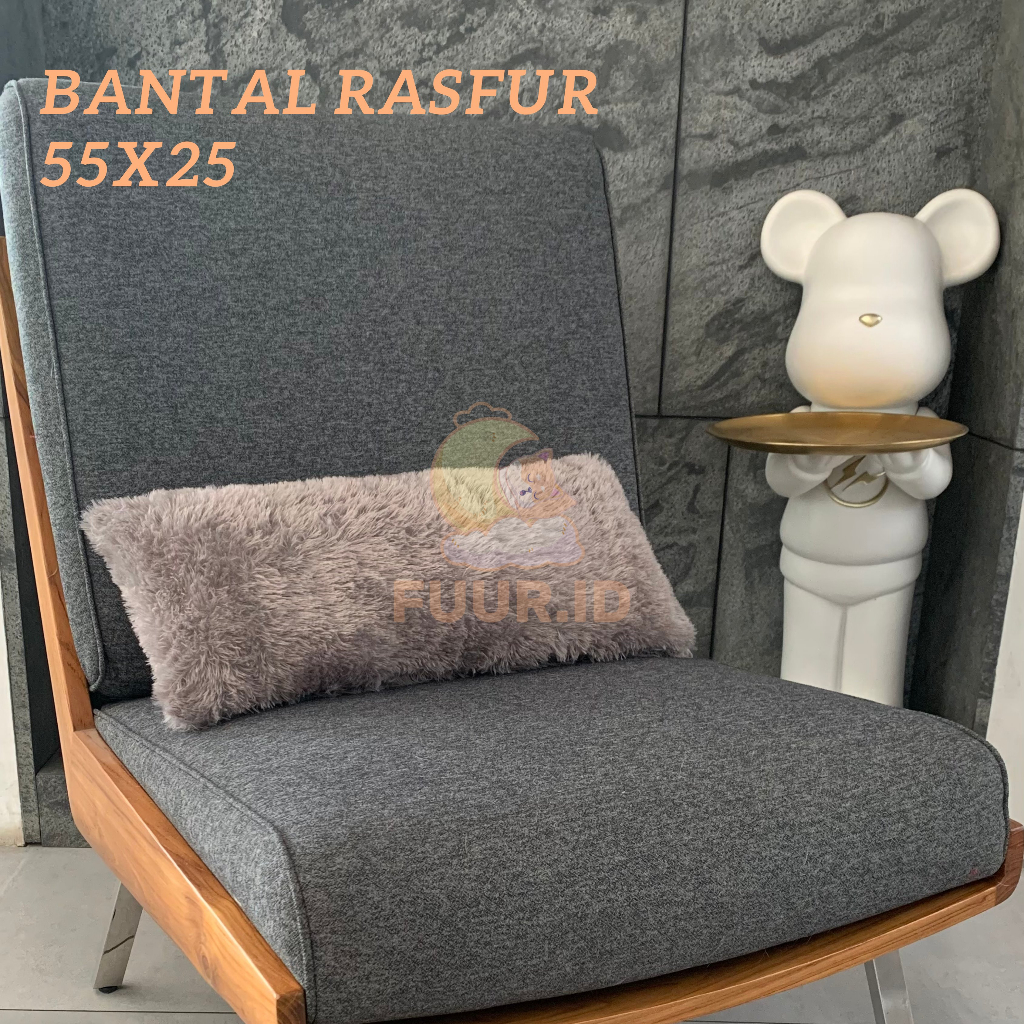 Jual Bantal Sofa Bulu Rasfur Size 55 x 25cm Dakron Premium Sofa Pillow ...