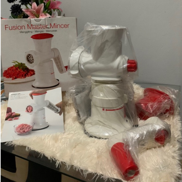 Jual Tupperware Fusion Master Mincer (menggiling,mengisi,mencetak) New Shopee Indonesia