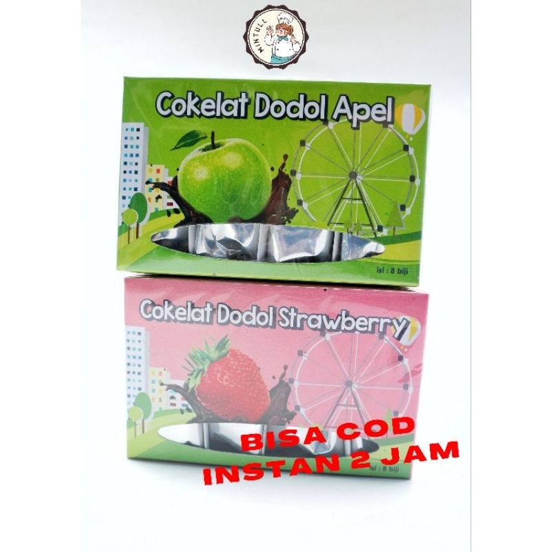 Jual Camilan Cokelat Dodol Apel Strawberry Oleh Oleh Khas Malang Snack