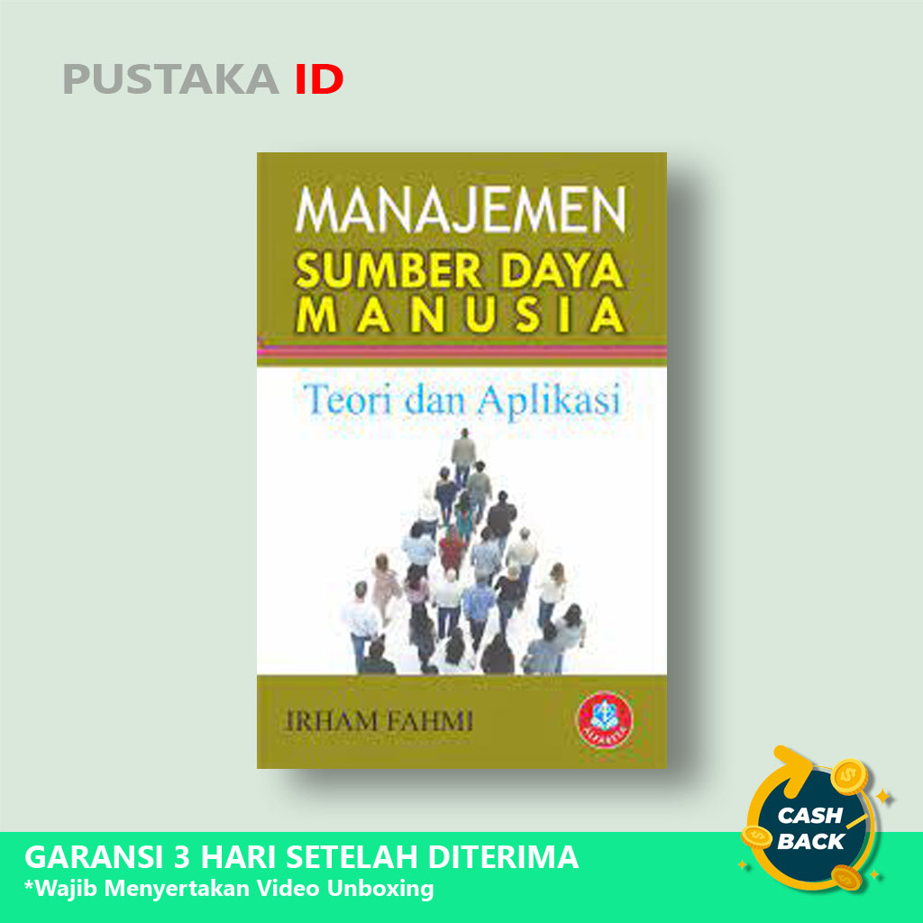 Jual Buku Manajemen Sumber Daya Manusia; Teori Dan Aplikasi - Original ...