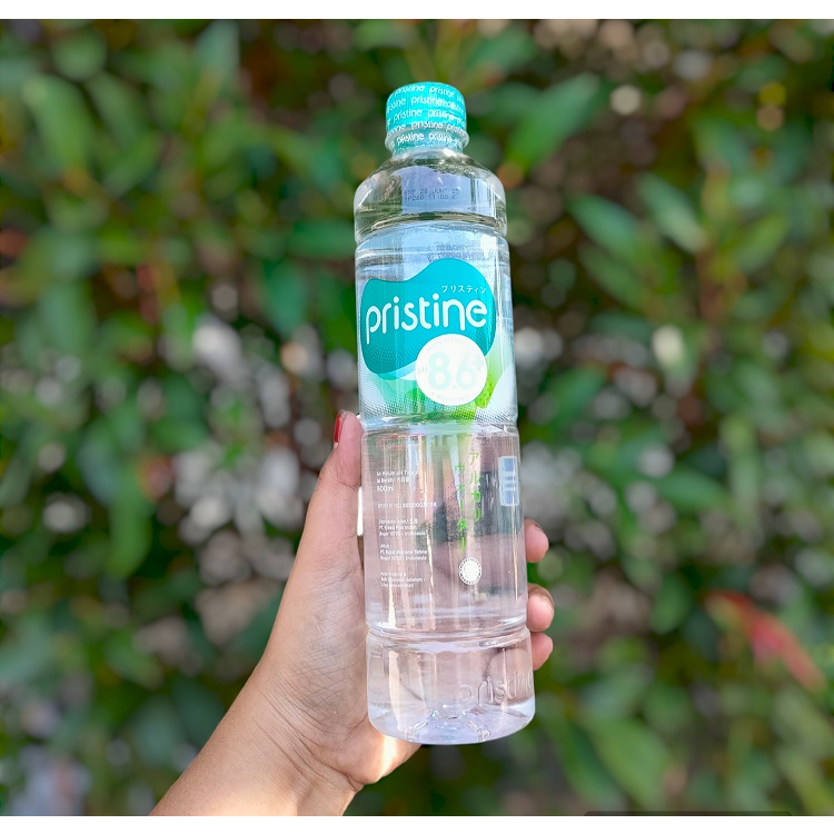 Jual Air mineral PRISTINE Kemasan botol 600ml isi 24 pH 8.6+ | Shopee