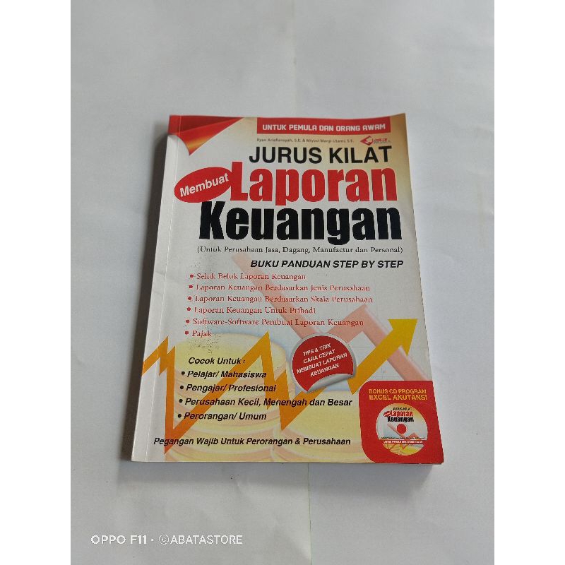 Jual Buku Jurus Kilat Membuat Laporan Keuangan Ryan Ariefiansyah Se Shopee Indonesia