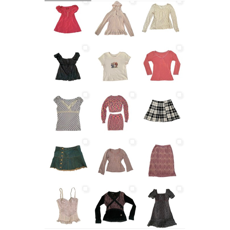 Jual Thrift Preloved baju coquette aesthetic balletcore fairygrunge y2k