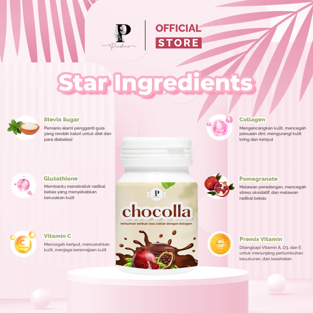 Jual Paket Bundling Chocolla dan Glutaprop | Shopee Indonesia