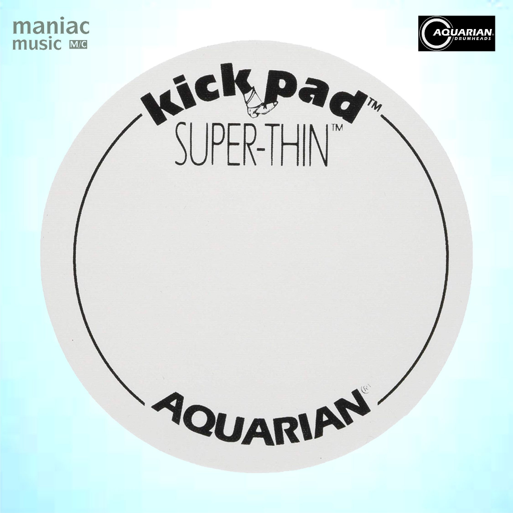 Jual Aquarian STKP1 Drum Head. Super Thin. Kick Pad. Bass. Batter. Single. Kick Pedal. Protect