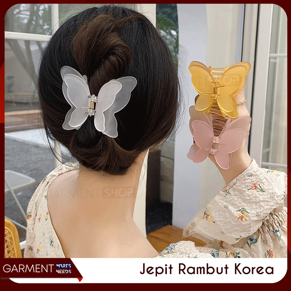 Jual Jepit Rambut Korea Kupu Kupu Aksessoris Wanita Style Hair Clip Women Fashion Hairpin 