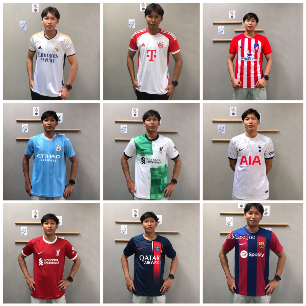 Jual JERSEY/ BAJU BOLA CLUB 23/24 GRADE ORI | Shopee Indonesia