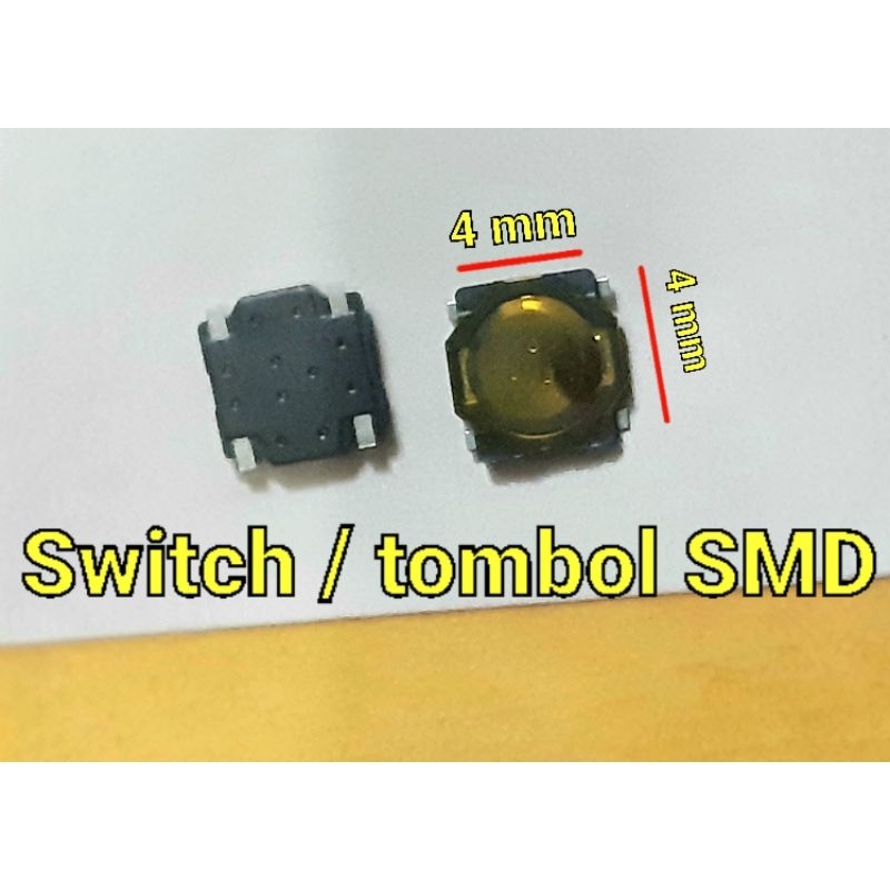 Jual 5 pcs Switch Membrane | switch alarm smd | tombol remot smd ...