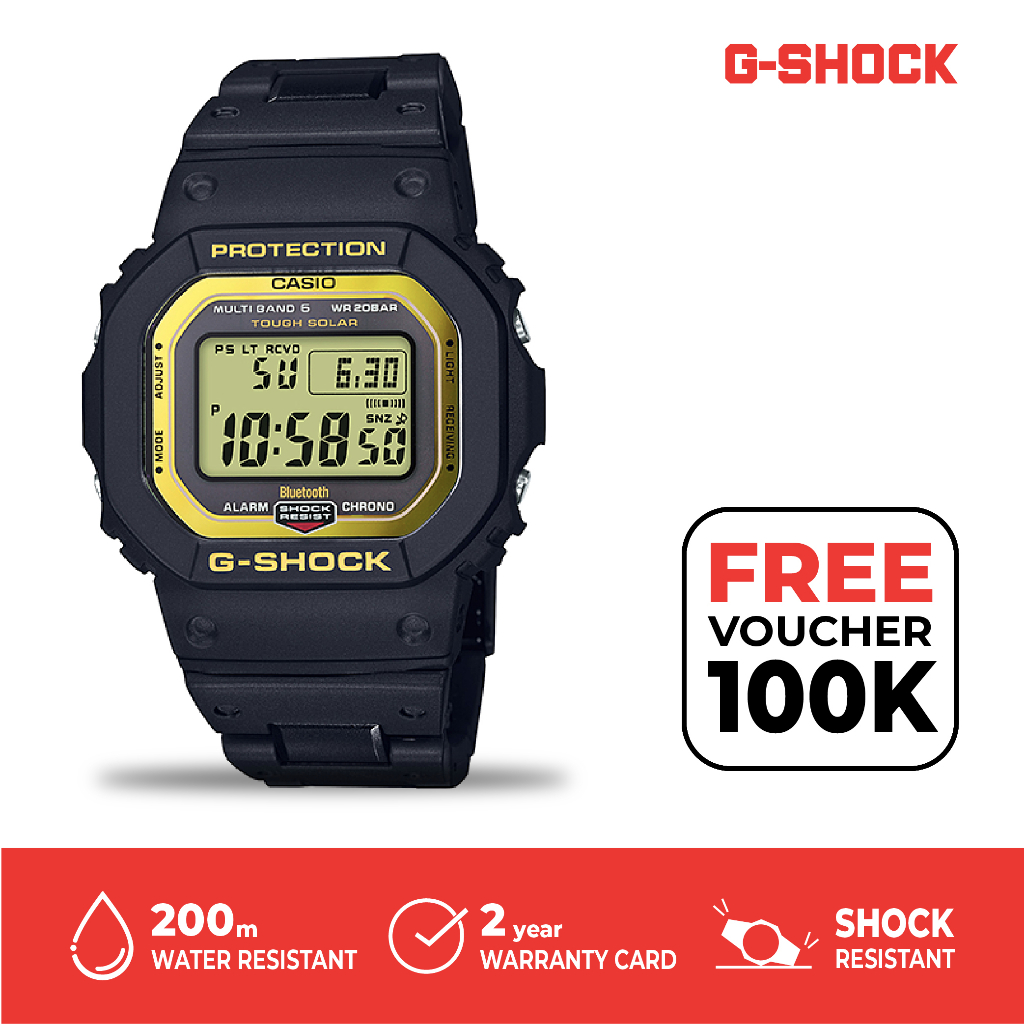 Jual Casio G-Shock Bluetooth Original Jam Tangan Pria GW-B5600BC-1DR ...