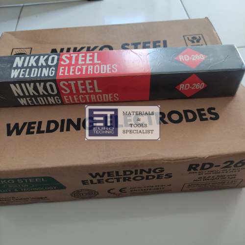 Jual Kawat Las Listrik / Elektroda Nikko Steel RD 260 Size 2 Mm ...