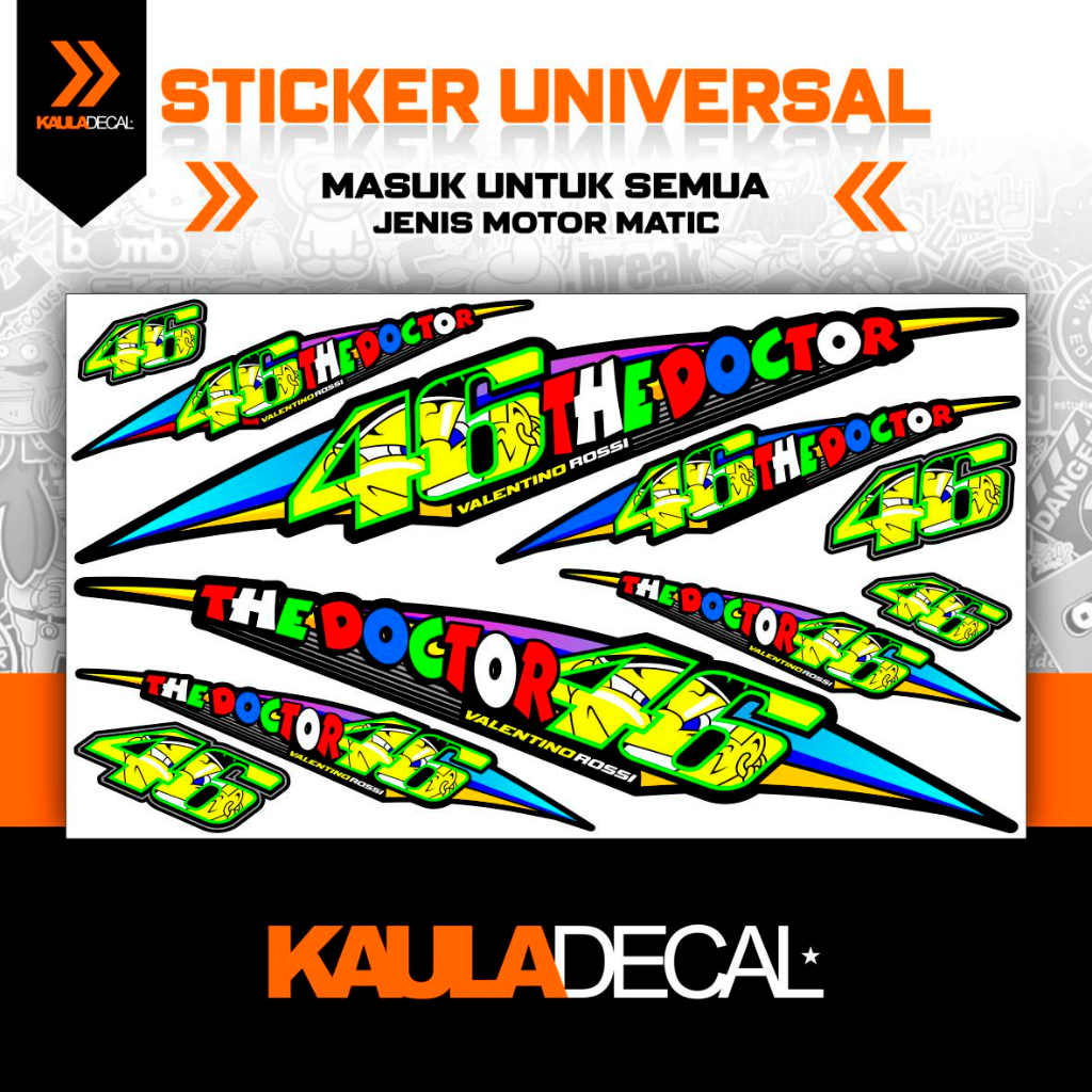 Jual STIKER STRIPING MOTOR ALL MATIC MOTIF 514 / UNIVERSAL MATIC ...