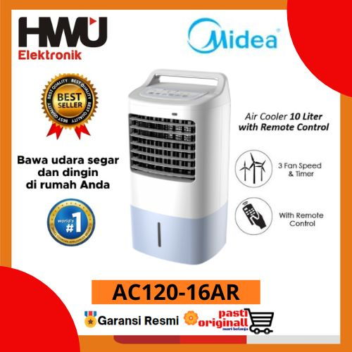 Jual MIDEA AC12016AR AIR COOLER 10L Purifier Humidifier Hepa AC120