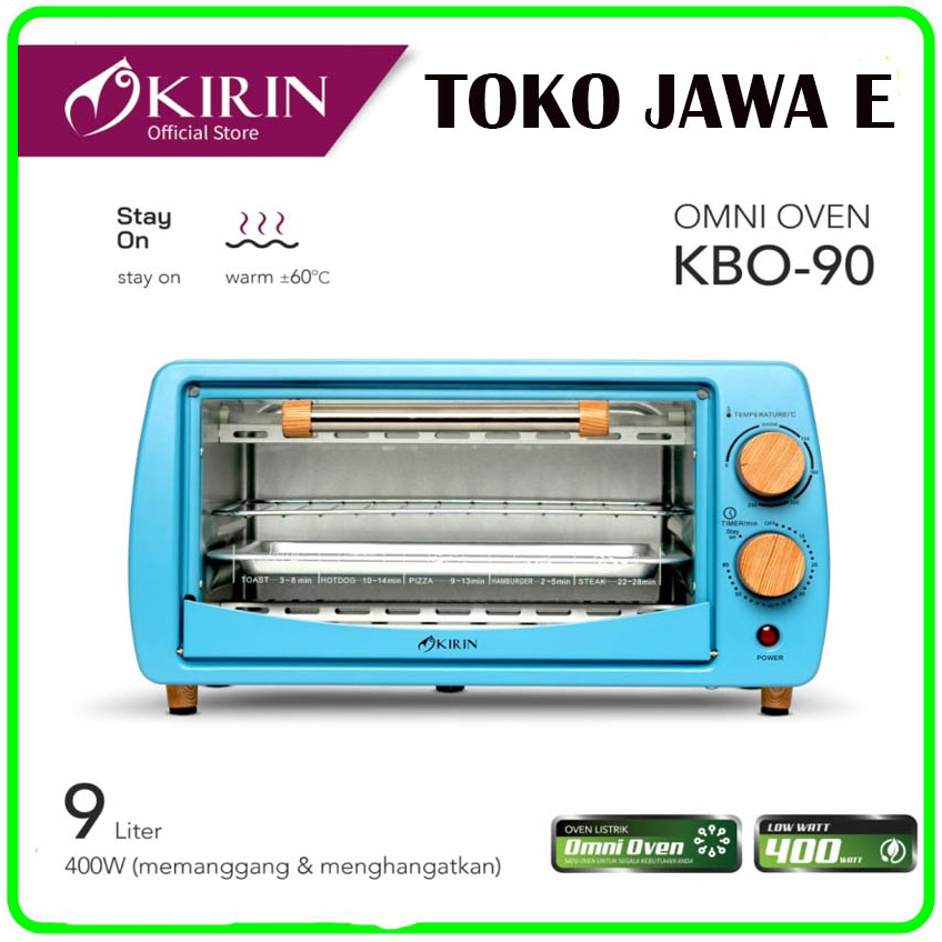 Jual OVEN MINI KIRIN/OVEN MICROWAVE KIRIN KBO 90 Kapasitas