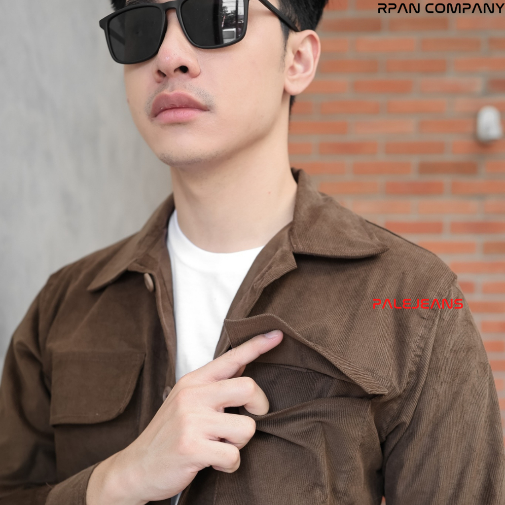 Jual Corduroy Shirt Jacket Pria Shacket Overshirt Coduroy Jacket Pria