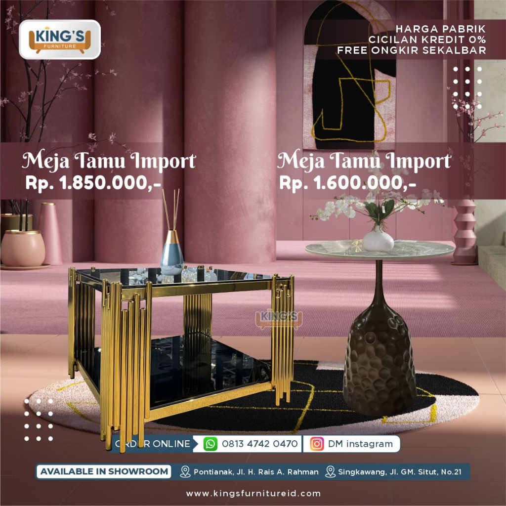 Jual MEJA TAMU IMPORT ALA KOREA - MEJA RUANG TAMU - MEJA SOFA - LIVING ...