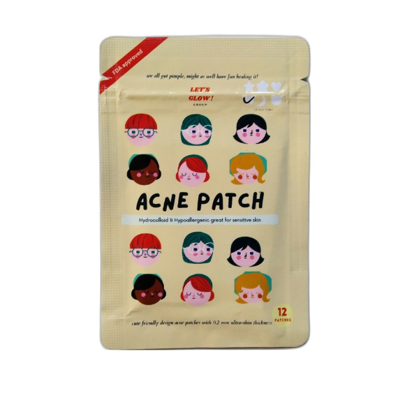 Jual LETS GLOW ACNE PATCH SACHET | Shopee Indonesia