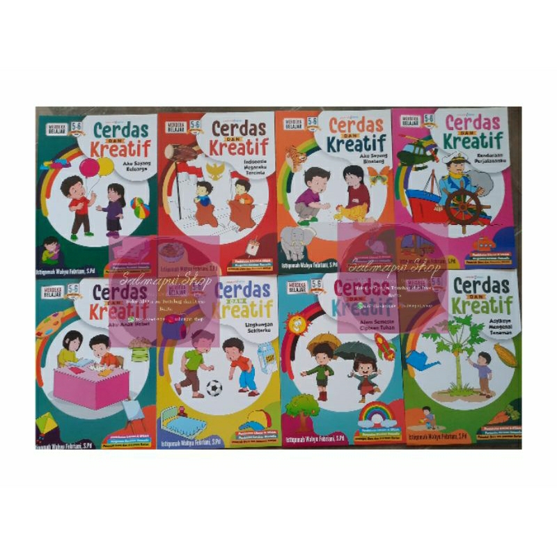 Jual Buku Paket PAUD TK Seri Tematik Usia 5 Sampai 6 Tahun 1 PAKET ISI ...