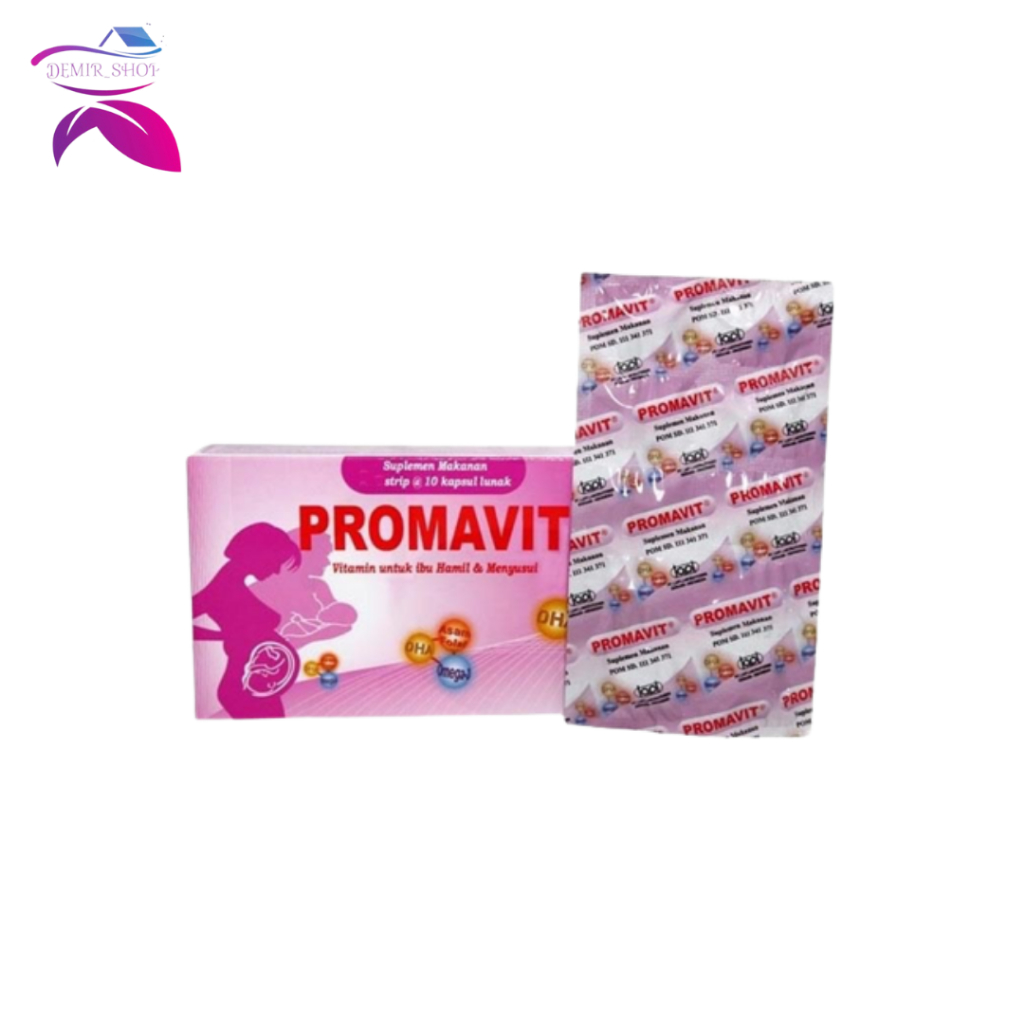Jual Promavit 10 Kapsul / Suplemen Ibu Hamil & Menyusui | Shopee Indonesia
