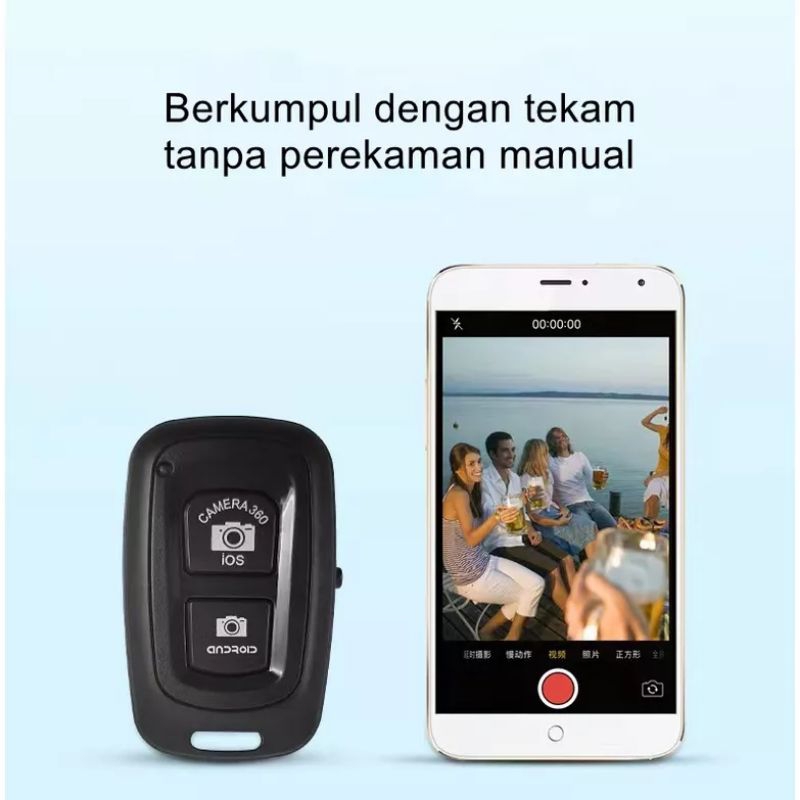 Jual Remote Bluetooth Camera HP Tomsis Bluetooth Remote Shutter Kamera ...