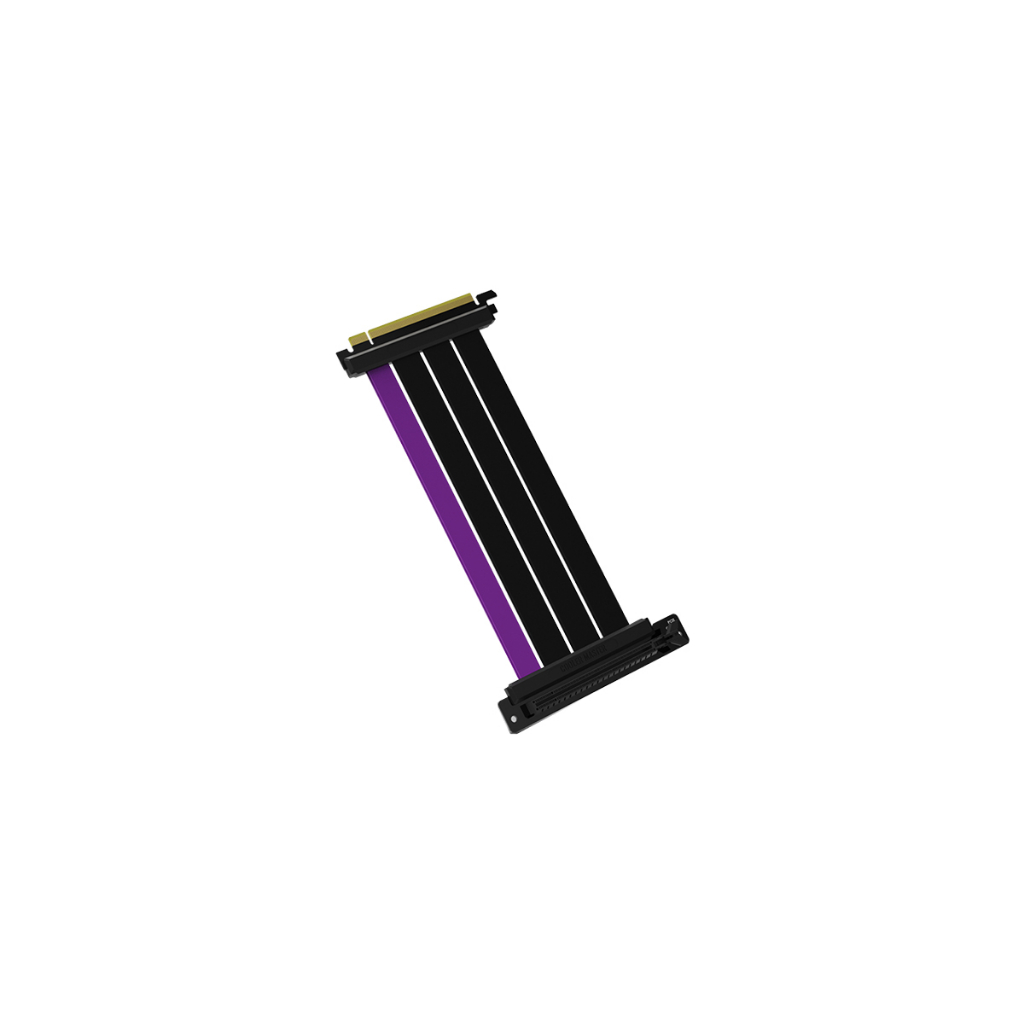 Cooler Master MasterAccessory Cavo Riser PCIe 4.0 X16: 200mm, V2, Schermato EMI, Flessibile, Per Installazioni Schede Verticali - 3