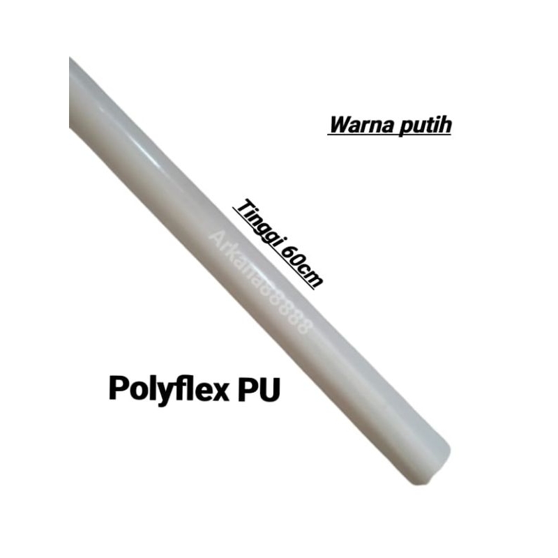 Jual polyflex PU Made in korea isi 1 meter putih | Shopee Indonesia
