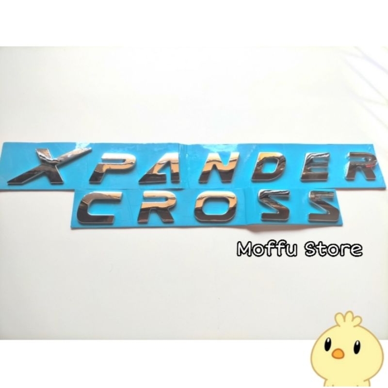 Jual Logo Emblem Xpander Cross Tebal Kap Mesin Tulisan Lambang Tebel Mitsubishi Shopee Indonesia