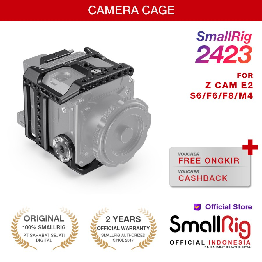 Jual SmallRig 2423 Cage for Z CAM E2-S6/F6/F8 CVZ2423 | Shopee Indonesia